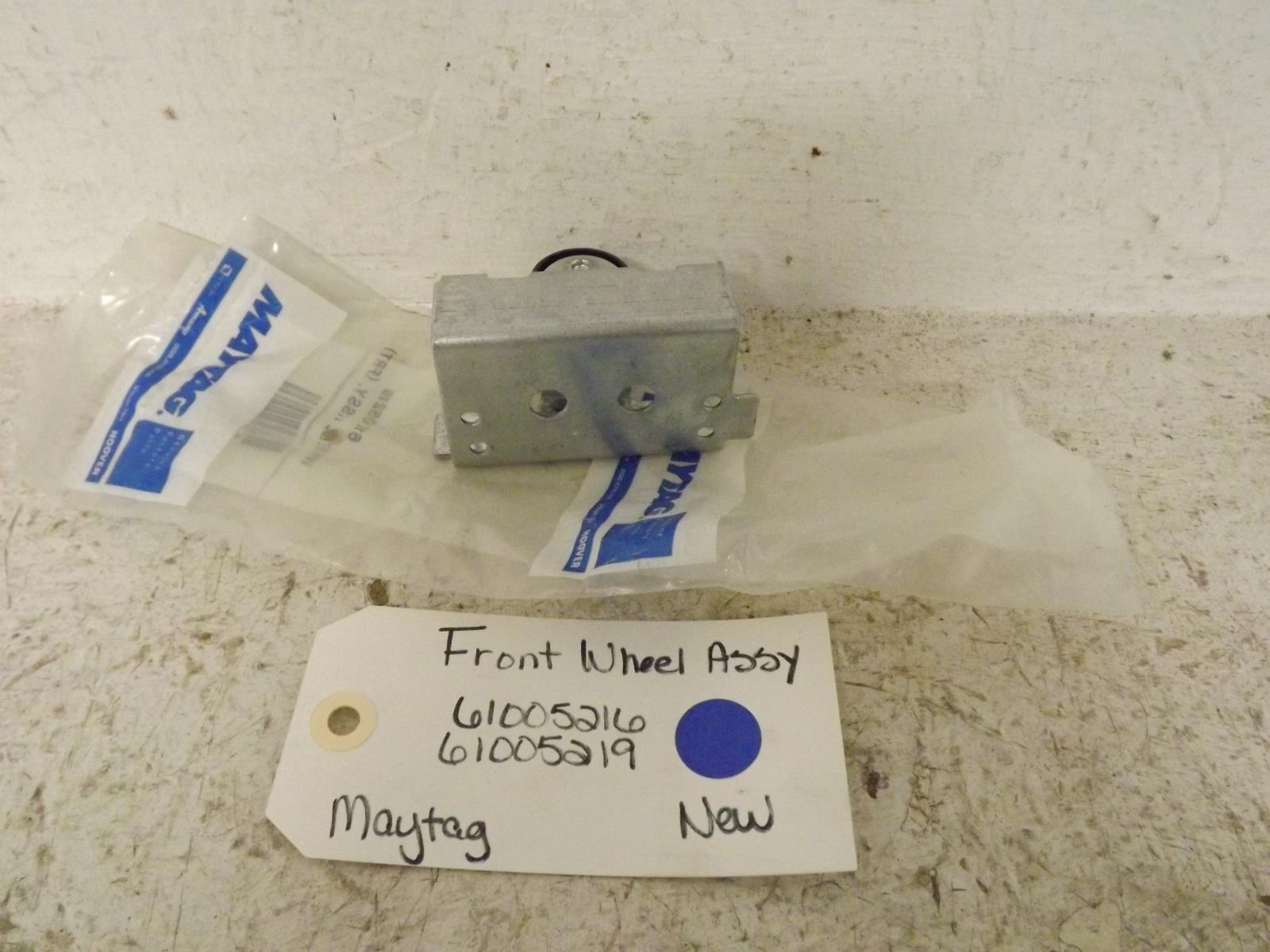 Maytag Refrigerator 61005216 61005219 Front Wheel Assy New Maytag Refrigerator 61005216 61005219 Front Wheel Assy New